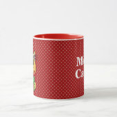 Kerstmis poes 11 oz Klassieke mok (Midden)