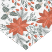 Kerstmis poinsettia naadloos patroon tafelkleed (Gekanteld)