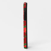 Kerstmis Poinsettias Case-Mate iPhone Case (Achterkant/links)