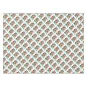 Kerstmis Poinsettias Tafelkleed (Voorkant (Horizontaal))