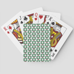 kerstmis pokerkaarten