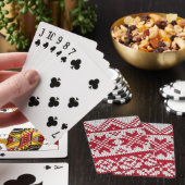 Kerstmis Pokerkaarten (Insitu)