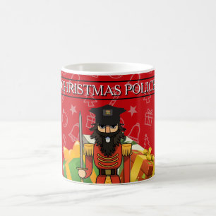 Kerstmis Politie Mok Grappige Notenkraker Vakant