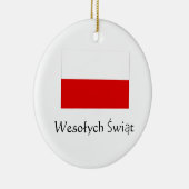 Kerstmis Poolse versiering Keramisch Ornament (Rechts)