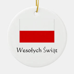 Kerstmis Poolse versiering Keramisch Ornament