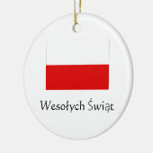 Kerstmis Poolse versiering Keramisch Ornament (Links)