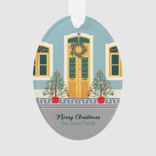 Kerstmis Portugees Feestelijk Huis Ornament