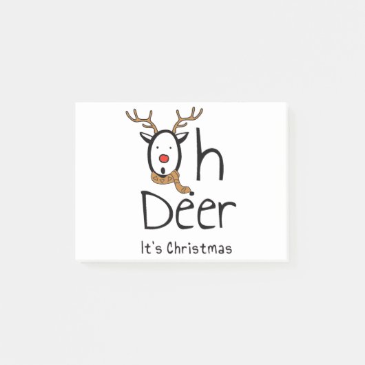 Kerstmis Post-it® Notes (Voorkant)