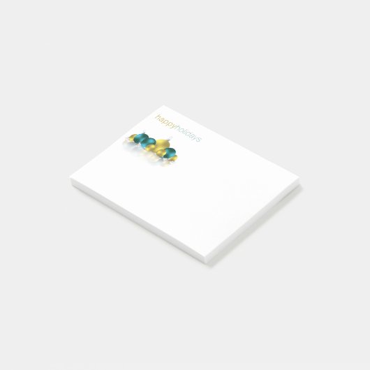 Kerstmis Post-it® Notes (Schuin)
