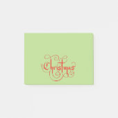 Kerstmis Post-it® Notes (Voorkant)