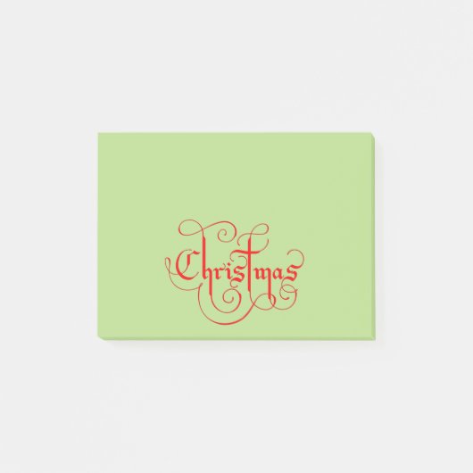 Kerstmis Post-it® Notes (Voorkant)