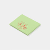 Kerstmis Post-it® Notes (Schuin)