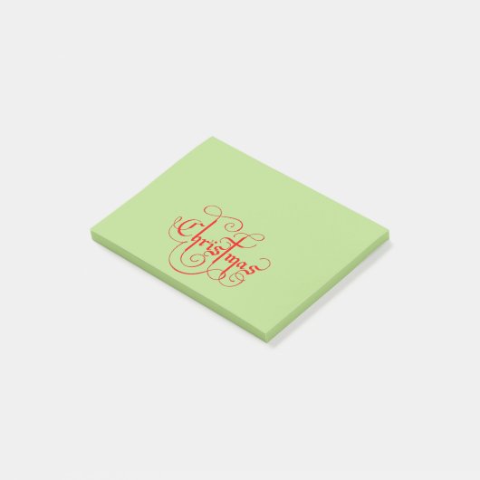 Kerstmis Post-it® Notes (Schuin)