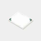 Kerstmis Post-it® Notes (Schuin)