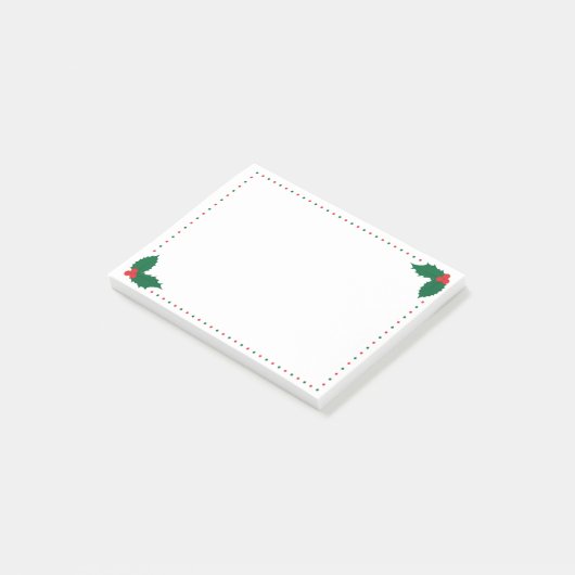 Kerstmis Post-it® Notes (Schuin)