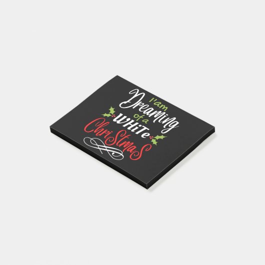 Kerstmis Post-it® Notes (Schuin)