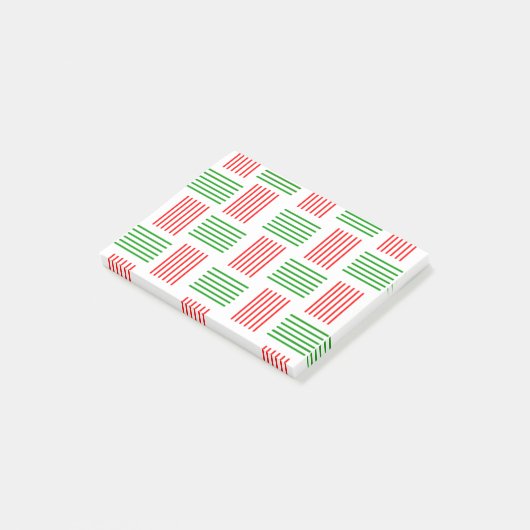 Kerstmis Post-it® Notes (Schuin)