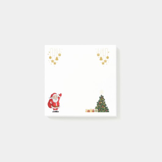 Kerstmis Post-It Notities Post-it® Notes (Voorkant)