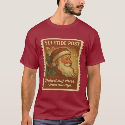 Kerstmis Post Nr. 25 T-shirt (Voorkant)