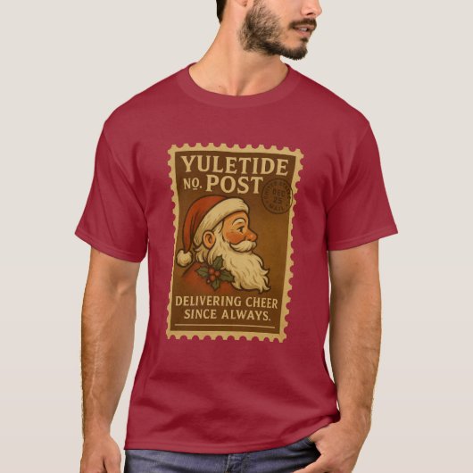 Kerstmis Post Nr. 25 T-shirt (Voorkant)