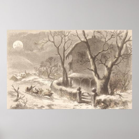 kerstmis poster (Voorkant)