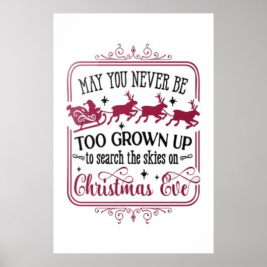 Kerstmis Poster (Voorkant)