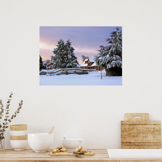 Kerstmis Poster (Keuken)