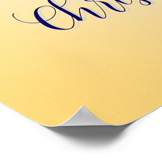 Kerstmis Poster (Hoek)