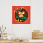 Kerstmis Poster (Keuken)