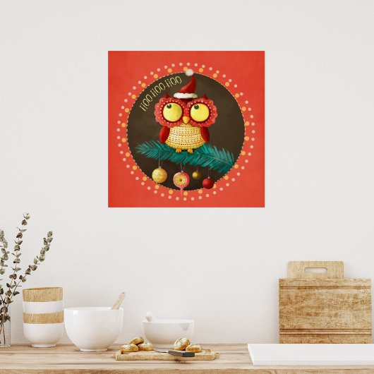 Kerstmis Poster (Keuken)