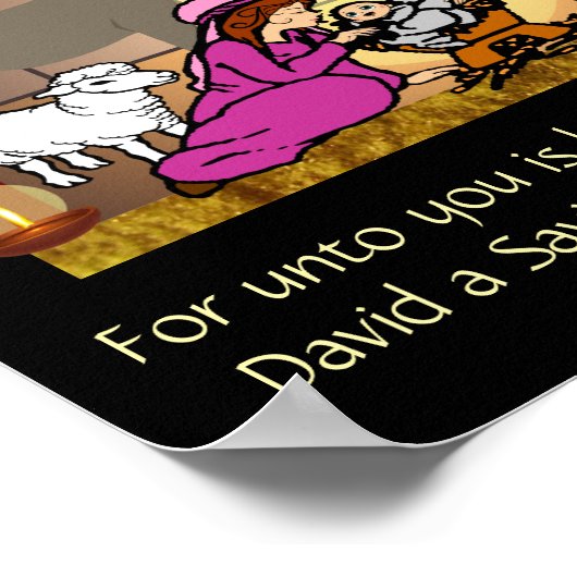 Kerstmis Poster (Hoek)