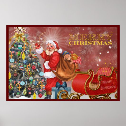 Kerstmis Poster (Voorkant)