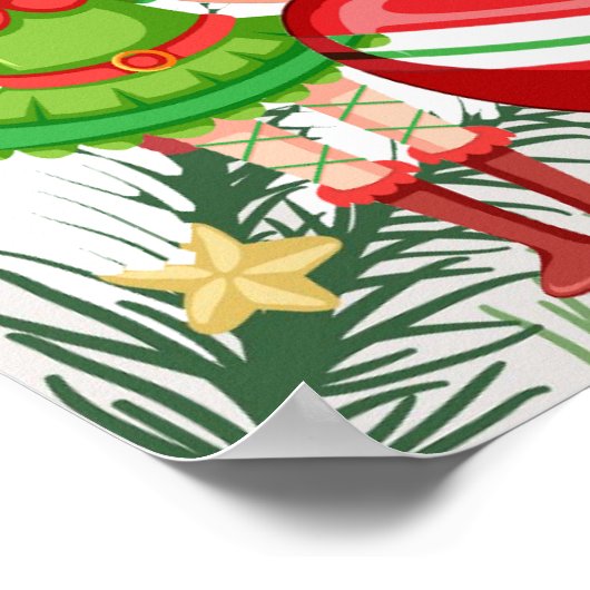 Kerstmis Poster (Hoek)