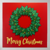 kerstmis poster (Voorkant)