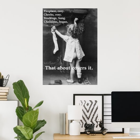 Kerstmis - Poster (Thuiskantoor)