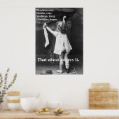 Kerstmis - Poster (Keuken)