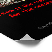 Kerstmis Poster (Hoek)