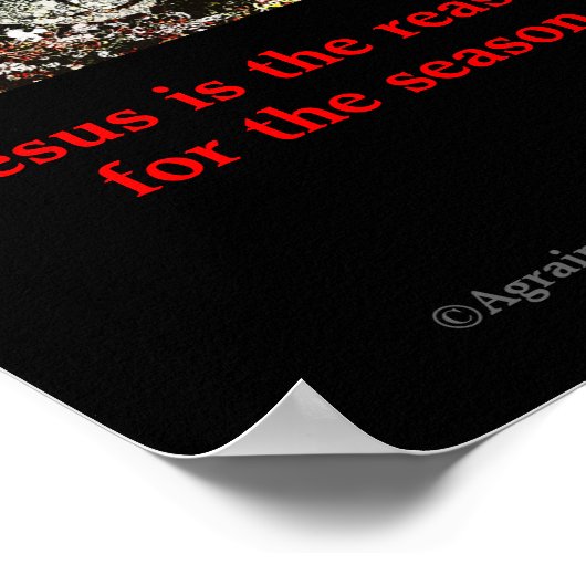 Kerstmis Poster (Hoek)