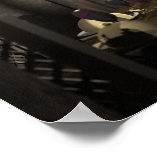 Kerstmis Poster (Hoek)