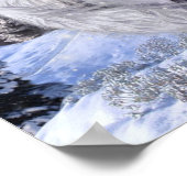 Kerstmis - Poster voor feestpaarden (Hoek)