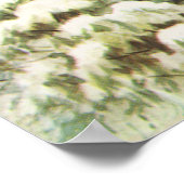 Kerstmis, postvakken in het winterlandschap poster (Hoek)