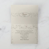 KERSTMIS - PRACHTIG UNIEKE Zoon & Familie - Feestdagen Kaart (Binnen)