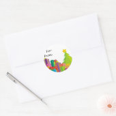 Kerstmis Presente Sjabloon, Ronde Sticker (Envelop)