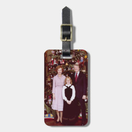 Kerstmis President James Jimmy Carter Witte Huis Bagagelabel
