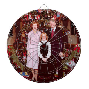 Kerstmis President James Jimmy Carter Witte Huis Dartbord