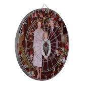 Kerstmis President James Jimmy Carter Witte Huis Dartbord (Voorkant Links)