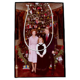 Kerstmis President James Jimmy Carter Witte Huis Medium Cadeauzakje