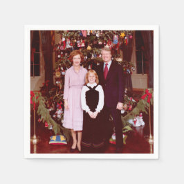 Kerstmis President James Jimmy Carter Witte Huis Servet