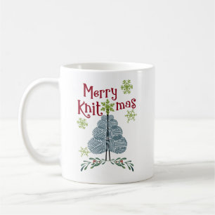Kerstmis Prettig BreiKerstmis Garenschaar en Sneeu Koffiemok