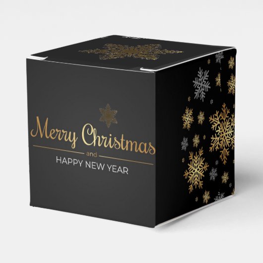 Kerstmis Prettig Kerst Geschenkdoos Bedankdoosjes (Voorkant Zijde)